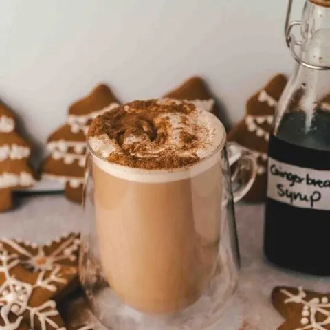 Vegan Gingerbread Latte