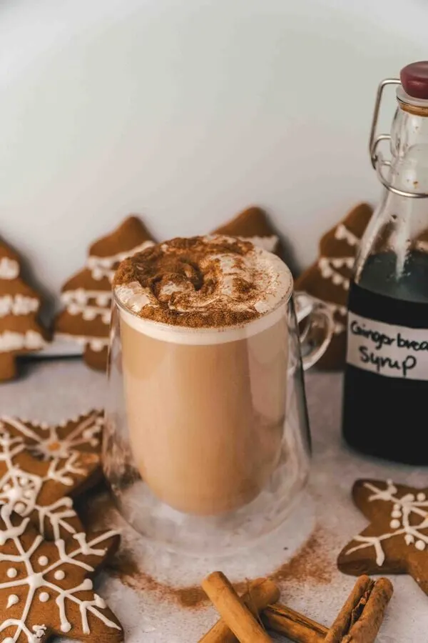 Vegan Gingerbread Latte