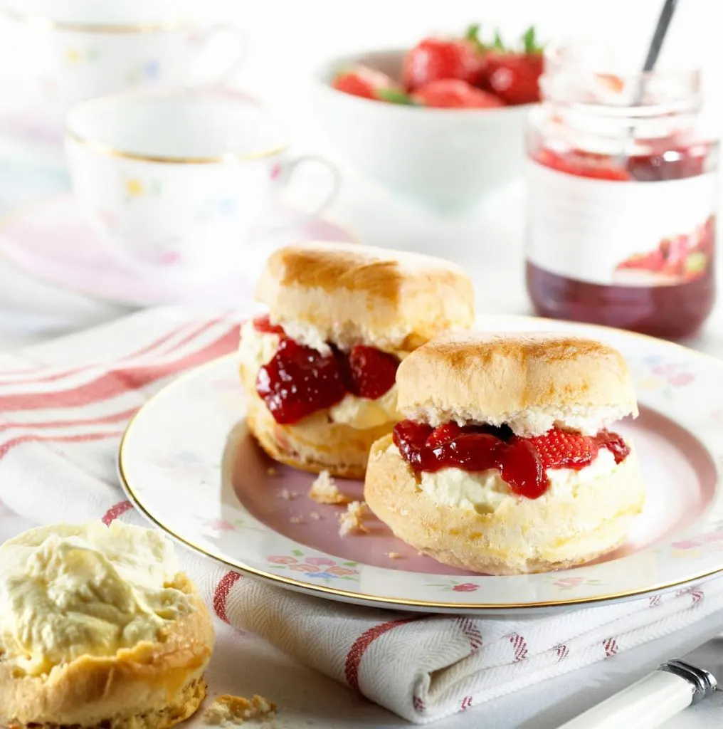 Scones-with-Jam-and-Cream