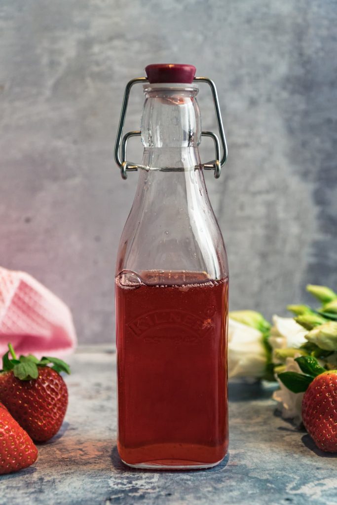 Strawberry Syrup for Coffee