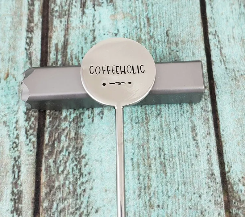 EllaBanellaGifts personalized coffee stirrer