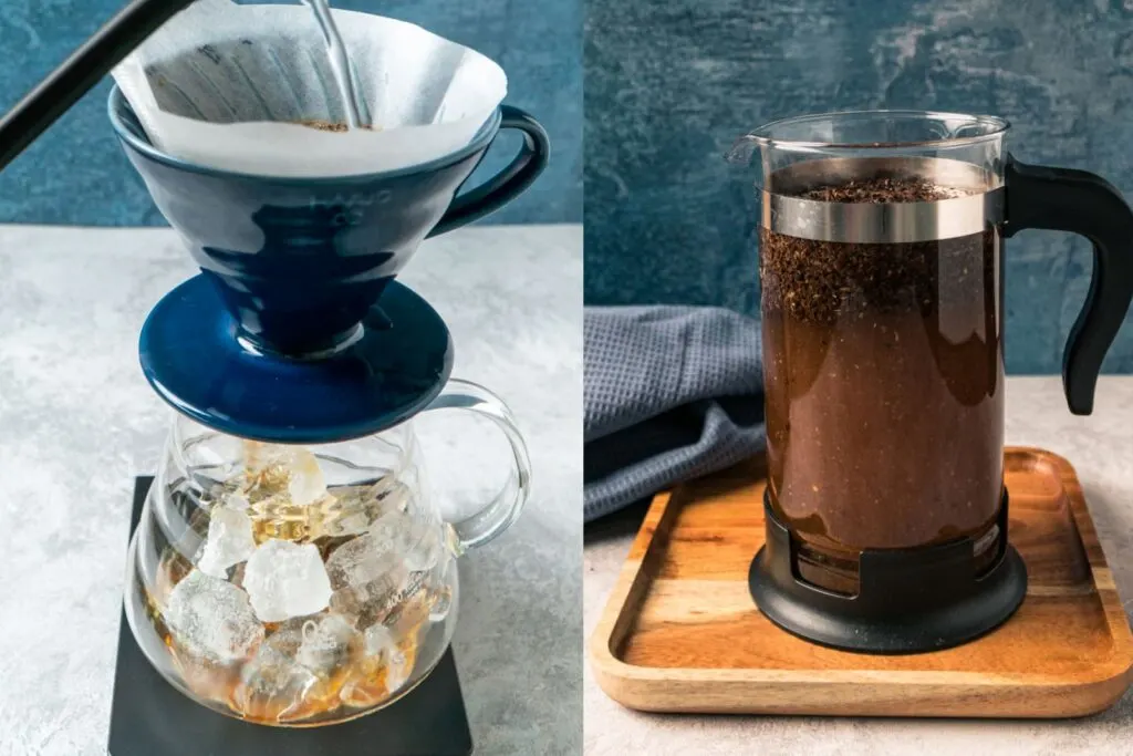 Cold Brew vs Japanese Iced Coffee Brewing Style