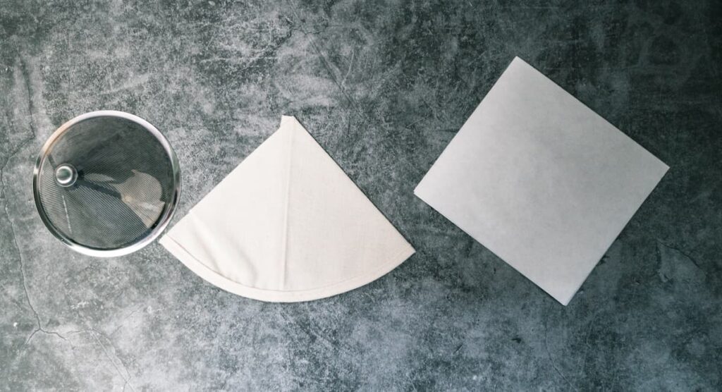 three types of filters for chemex